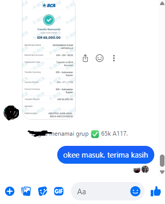 Customer proof 1